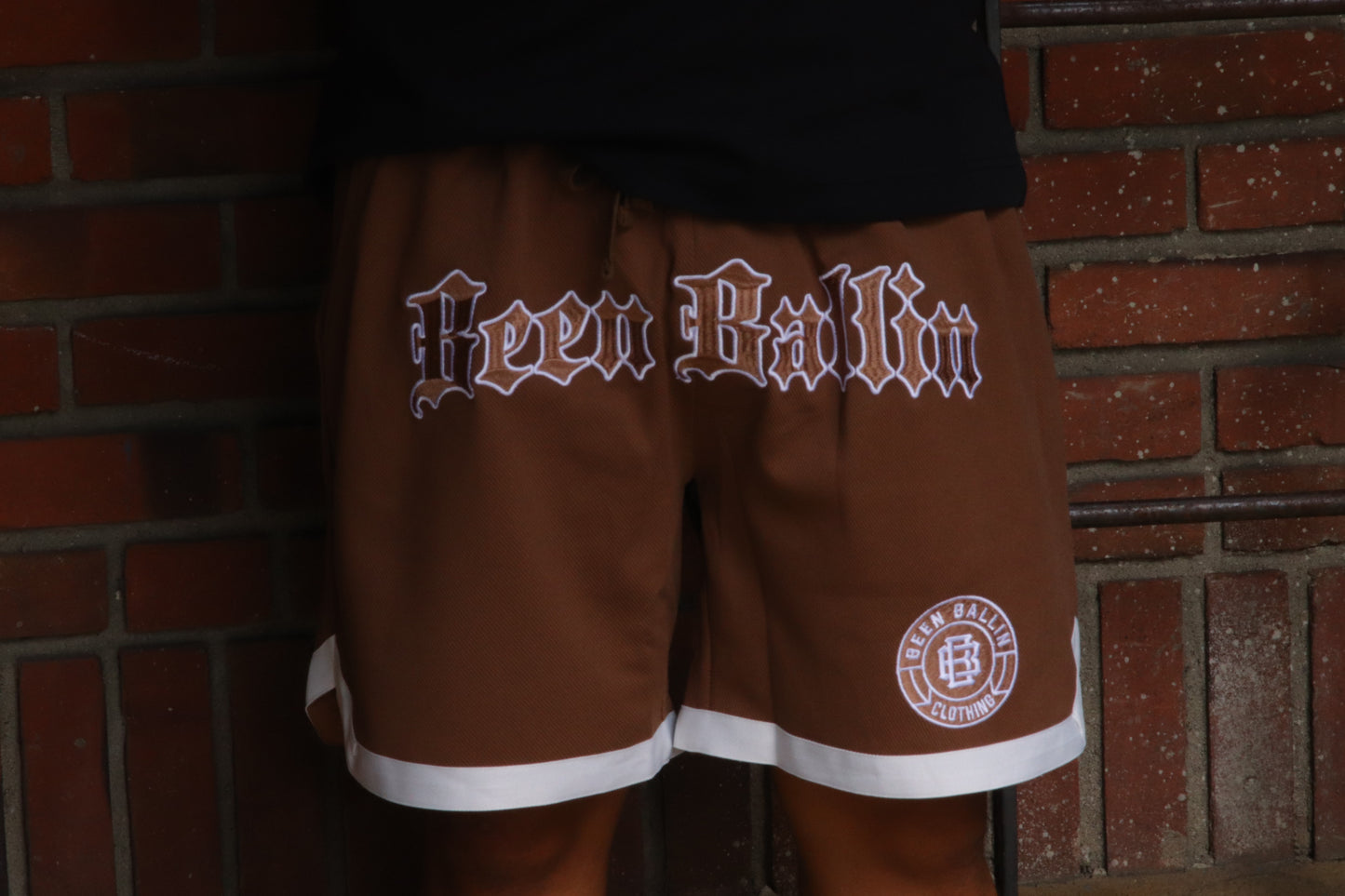 Brown Been Ballin Shorts