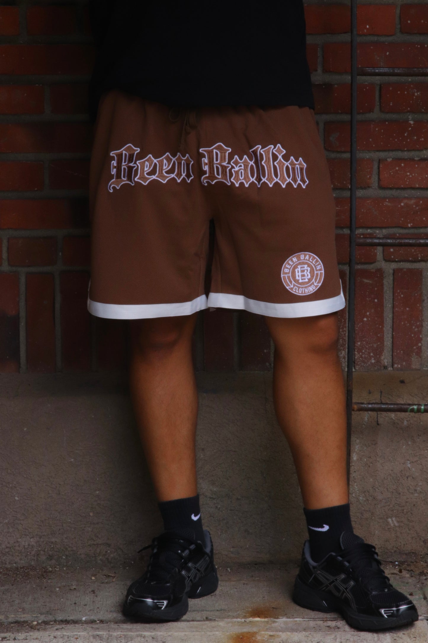 Brown Been Ballin Shorts